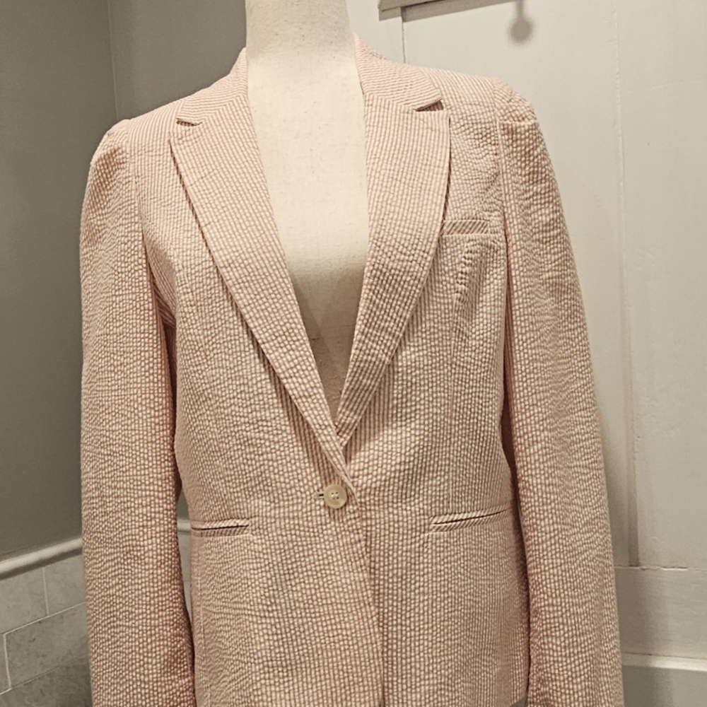 Pink Searsucker Jacket - Picture 3 of 5